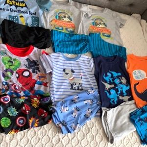 Lot of 14 pieces/ 7 set 3t pajamas